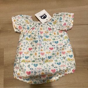 Seesaw Society Butterfly Baby One Piece 6 months